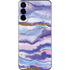Blue Violet Watercolor Geode Galaxy S22 Plus Skin